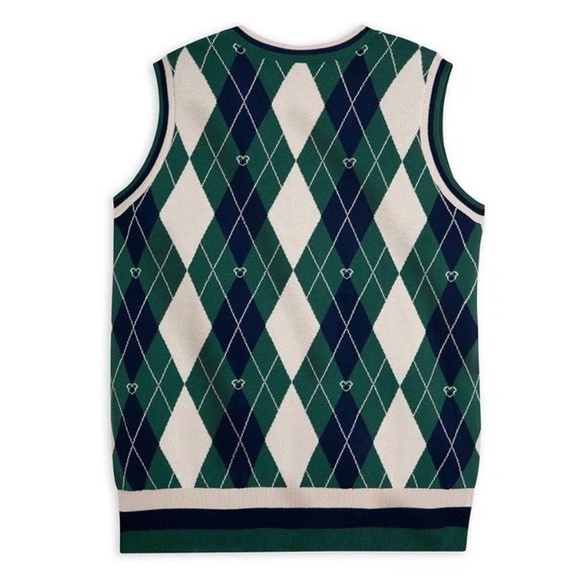 2025 Disney Parks Mickey Mouse Golf Sweater Vest Adult Size - NEW - Picture 2 of 4